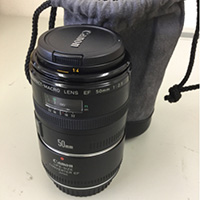 CANON COMPACT-MACRO レンズ EF 50mm 1 2.5