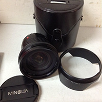 MINOLTA AF 20mm 1 2.8(22) 72mm フード ケース付