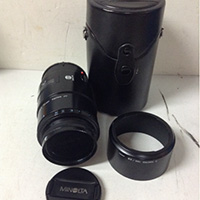 ミノルタ AF LENS マクロ 100mm 1 2.8(32)55mm ケース付